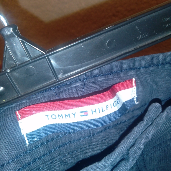 Tommy Hilfiger Mens Slim Blue Cargo Pants Size 36×30 - Picture 5 of 8